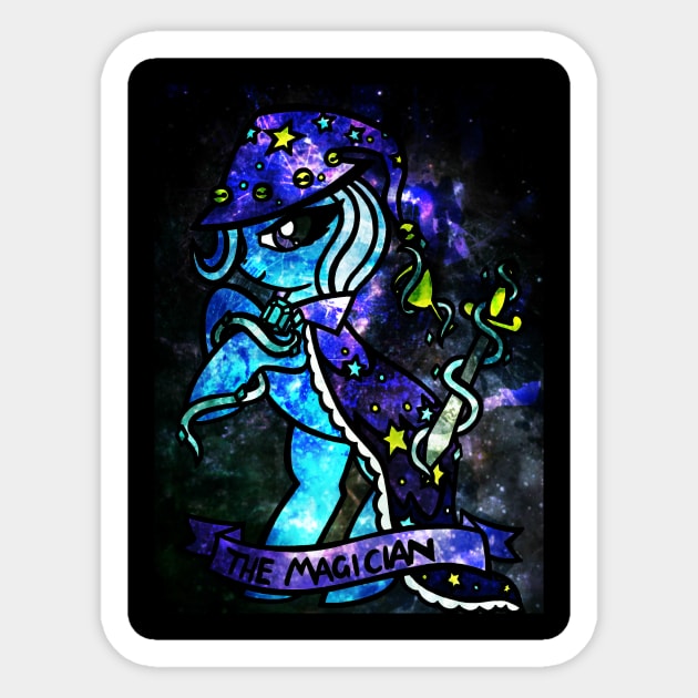 MLP Arcana | The Magician Sticker by ScribbleSketchScoo